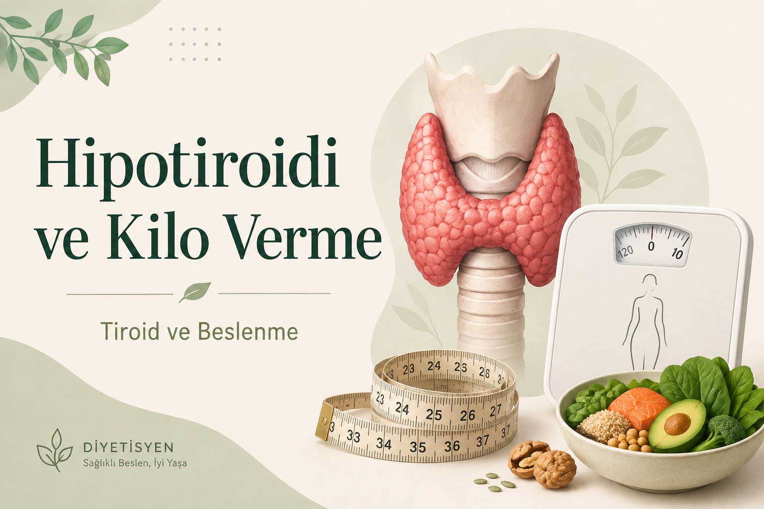 Hipotiroidi kilo vermeyi zorlaştırır mı ve tiroid kilo ilişkisi