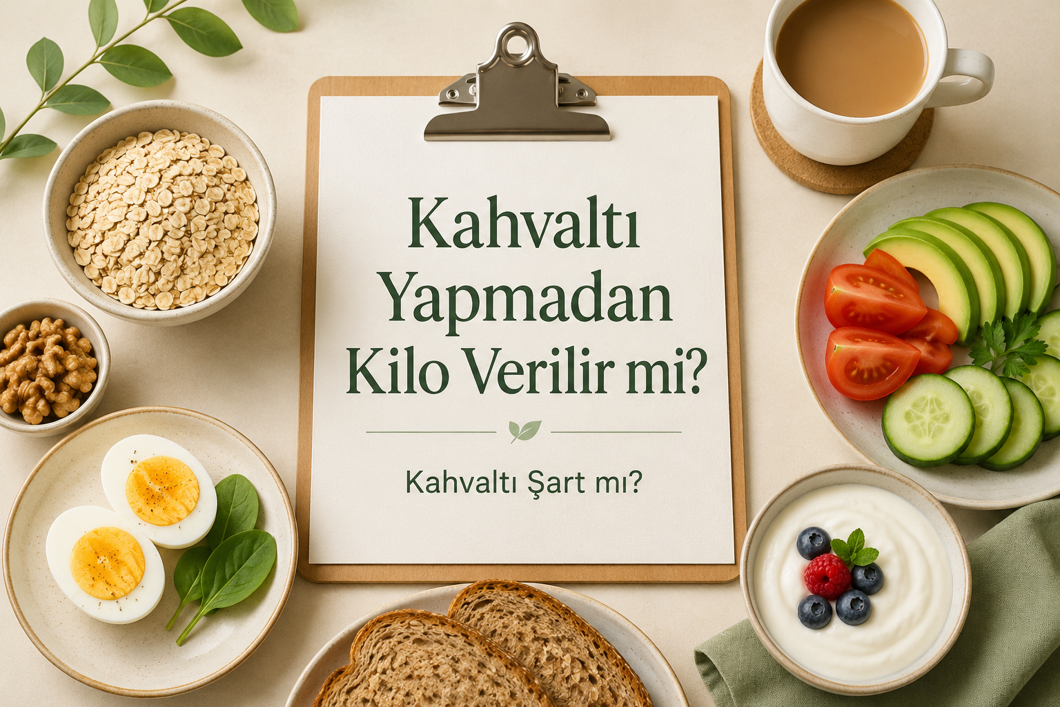 Kahvaltı yapmadan kilo verilir mi ve kahvaltı kilo vermek için şart mı
